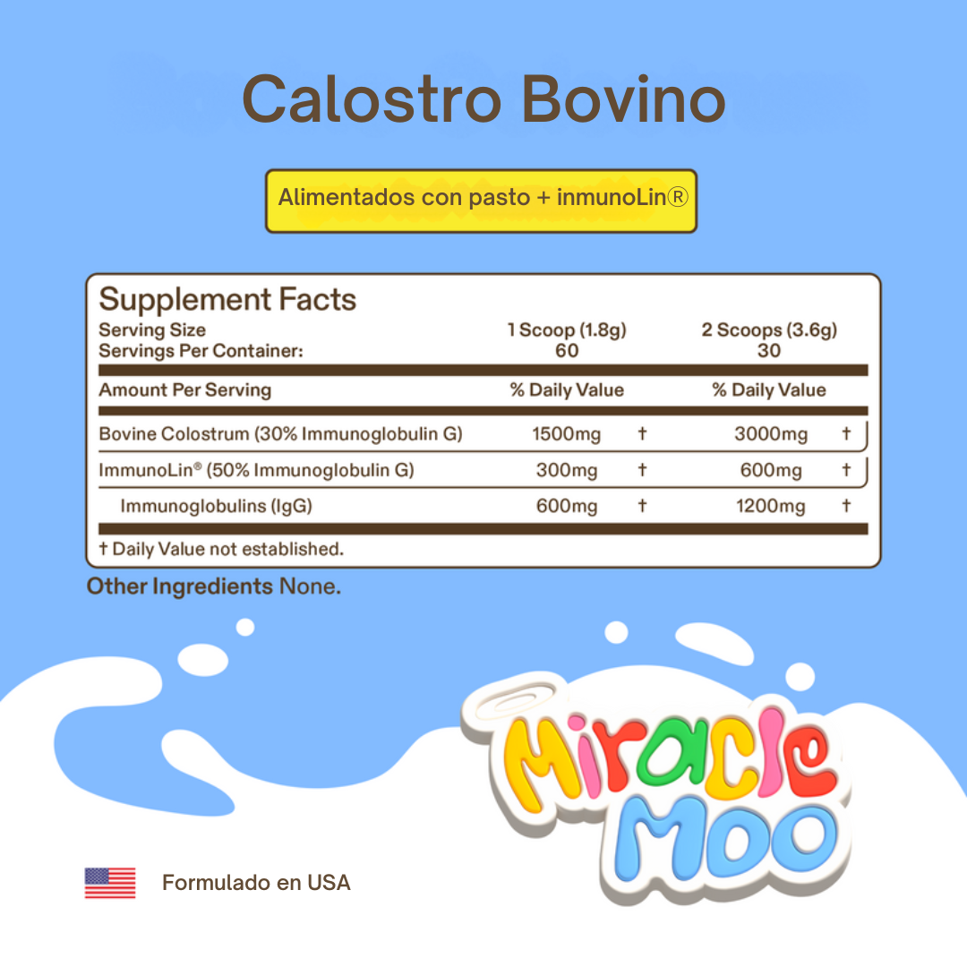 CALOSTRO BOVINO - MiracleMoo